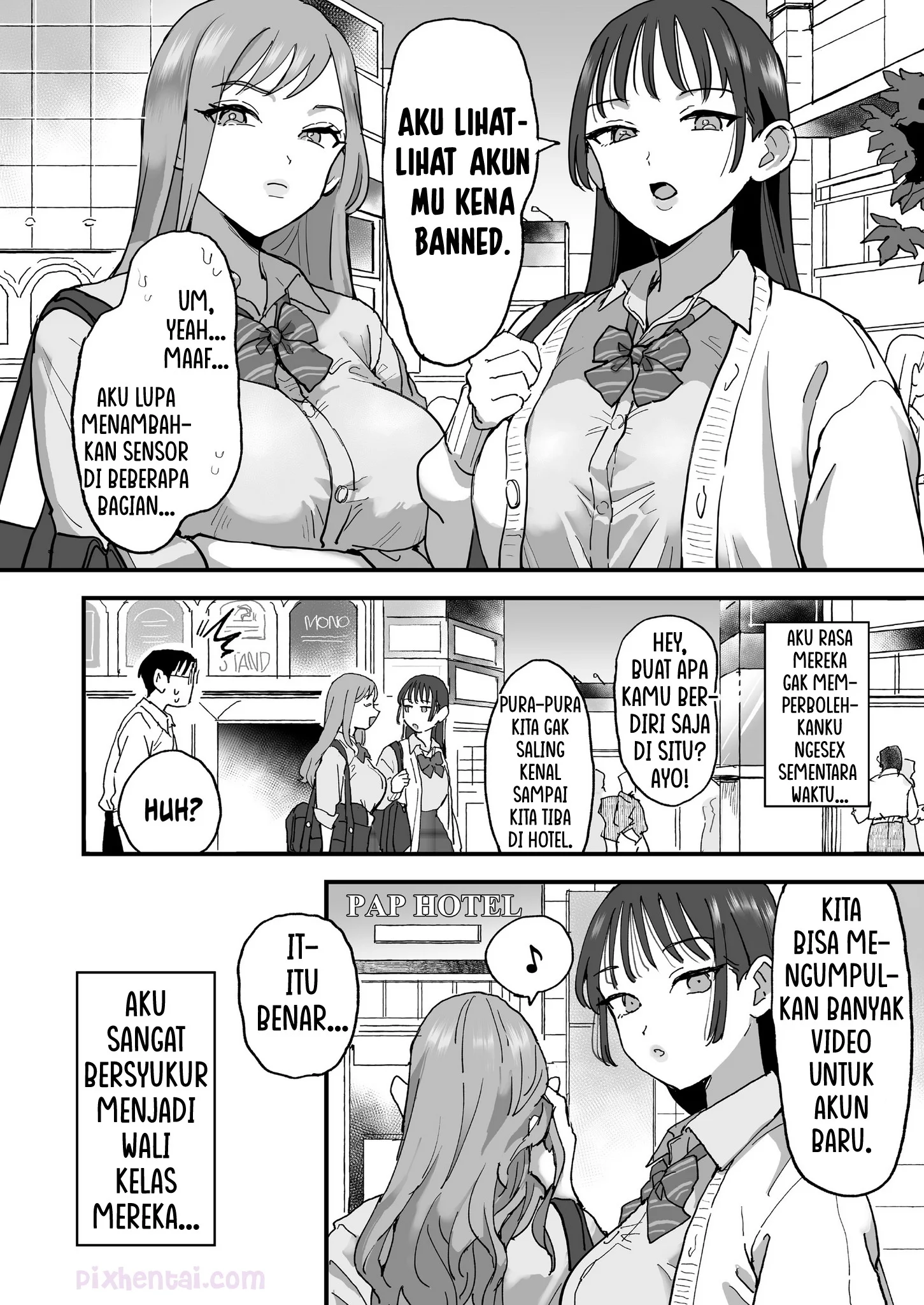Komik hentai xxx manga sex bokep Satou to Suzuki 53